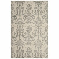 Safavieh BEL917A-4 4 x 6 ft. Bella Hand Tufted Small Rectangle Area Rug, Ivory & Grey