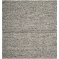 Safavieh NAT503C-6SQ 6 x 6 ft. Natura Hand Woven Square Area Rug, Camel & Grey