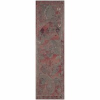 Safavieh VOS741C-28 Vintage Oushak Hand Tufted Runner Rug, Red - 2 ft.-3 in. x 8 ft.