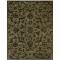 Safavieh AT824A-912 Antiquity Hand Tufted Large Rectangle Area Rug, Olive & Green - 9 x 12 ft