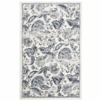 Safavieh CNG622C-3 Carnegie Power Loomed Small Rectangle Area Rug, Cream & Light Grey - 3 x 5