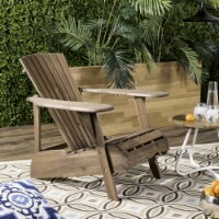 Safavieh PAT6700G 32.7 x 33.5 x 37.4 in. Mopani Chair, Rustic Brown