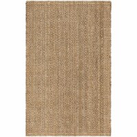 SAFAVIEH Natural Fiber NF183A Natural / Brown Rug 4' x 6'