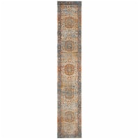 Safavieh VTP435B-210 Vintage Persian Runner Rugs, Blue & Multi Color - 2 ft. 2 in. x 10 ft.