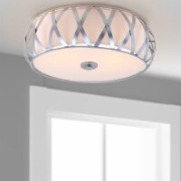 SAFAVIEH Charing Cross Ceiling Light | Chrome |