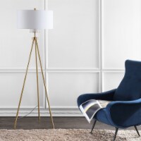 SAFAVIEH Enrica Floor Lamp | Brass |