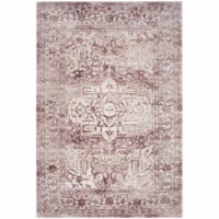 Safavieh PLM830R-3 3 x 5 ft. Palermo Traditional Rectangle Area Rug, Rose & Beige