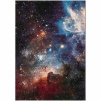 Safavieh GAL109P-4 Galaxy Small Rectangle Area Rug, Purple & Multicolor - 4 x 6 ft.
