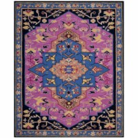 Safavieh BLG506A-8 Bellagio Hand Tufted Large Rectangle Area Rug, Pink & Multicolor - 8 x 10