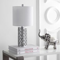 SAFAVIEH Winston Table Lamp | White Marble / Gold |