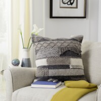 Safavieh Gareth Pillow - Charcoal