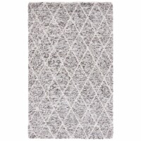 SAFAVIEH Natura NAT712A Handwoven Ivory / Stone Rug 6' x 9'