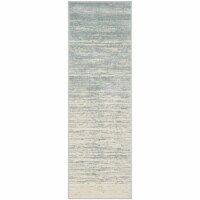 Safavieh ADR113T-210 2 ft. - 6 in. x 10 ft. Adirondack Power Loomed Runner Rug - Slate & Crea