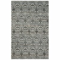 Safavieh CAP501A-3 Cape Cod Small Rectangle Rugs, Slate & Ivory - 3 x 5 ft.