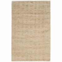 SAFAVIEH Organic ORG702A Handwoven Light Beige Rug 5' x 8'