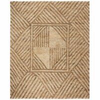 SAFAVIEH Organic ORG705A Handwoven Natural / Ivory Rug 8' x 10'