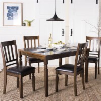 SAFAVIEH Kodiak 5-Piece Dining Set Light Oak