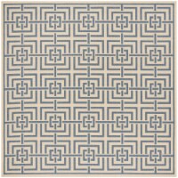 Safavieh LND128N-6SQ 6 ft. 7 in. x 6 ft. 7 in. Square Linden 100 Contemporary Area Rug - Crea