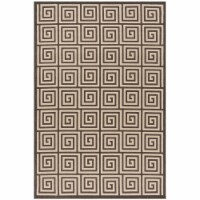 Safavieh LND129U-5 5 ft. 1 in. x 7 ft. 6 in. Rectangle Linden 100 Contemporary Area Rug - Cre