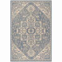 Safavieh LND138N-5 5 ft. 1 in. x 7 ft. 6 in. Rectangle Linden 100 Contemporary Area Rug - Cre