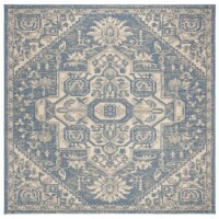 Safavieh LND138N-6SQ 6 ft. 7 in. x 6 ft. 7 in. Square Linden 100 Contemporary Area Rug - Crea