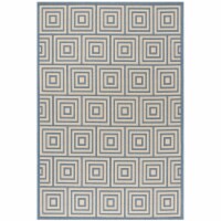 Safavieh LND173N-5 5 ft. 1 in. x 7 ft. 6 in. Rectangle Linden 100 Contemporary Area Rug - Cre