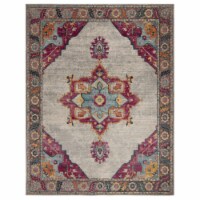Safavieh MER108A-8 8 x 10 ft. Rectangle Merlot 100 Traditional Area Rug - Cream & Multicolor