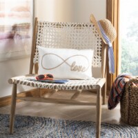Safavieh Infinite Love Pillow - Beige Rope