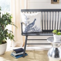 SAFAVIEH Loving Pair Pillow Set of 2 Beige / Blue