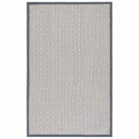 SAFAVIEH Palm Beach PAB612F Grey / Dark Grey Rug 5' x 8'
