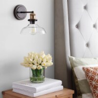 SAFAVIEH Hendrix Wall Sconce | Oil Rub Bronze / Brass |