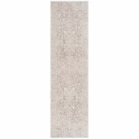 SAFAVIEH Reflection Collection RFT670A Beige / Cream Rug 2' 3  x 12'
