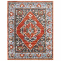 Safavieh VTP482P-9 9 ft. x 11 ft. 7 in. Vintage Persian Collection Traditional Rectangle Powe