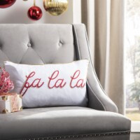 Safavieh Fa La La Pillow - Beige / Red