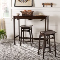 SAFAVIEH Colbie 3-Piece Pub Set Espresso
