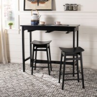 SAFAVIEH Colbie 3-Piece Pub Set Black