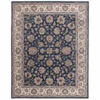 Safavieh STRC201B-8 8 x 10 ft. Stratford Traditional Rectangle Rug, Cobalt Blue & Ivory
