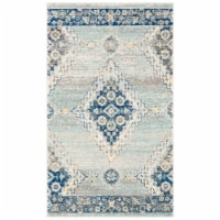 Safavieh MAD615F-3 3 x 5 ft. Madison Collection Contemporary Rectangle Power Loomed Rug, Grey
