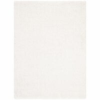 Safavieh RYG115A-5 5 ft. 3 in. x 7 ft. 6 in. Royal Shag 100 Rectangle Power-Loomed Rug - Crea
