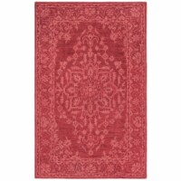 SAFAVIEH Dip Dye Collection DDY702Q Handmade Red Rug 4' x 6'