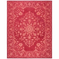 Safavieh DDY702Q-8 8 x 10 ft. Dip Dye Rectangle Hand-Tufted Rug - Red