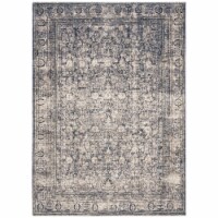 SAFAVIEH Vintage Oushak Collection VOS233M Navy/Ivory Rug 4' x 6'
