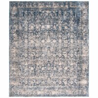 SAFAVIEH Vintage Oushak Collection VOS233M Navy/Ivory Rug 8' x 10'