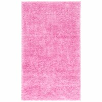 Safavieh AUG900X-3 3 x 5 ft. August Shag 900 Power-Loomed Rectangle Rug - Pink