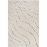 SAFAVIEH Florida Shag SG472-1113 Cream / Beige Rug 2' 3 x 4'