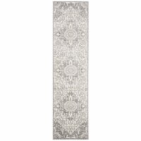 SAFAVIEH Brentwood Collection BNT816B Grey / Cream Rug 2' X 10'
