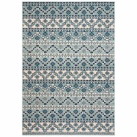 Safavieh VER095-3934-6 6 ft. 7 in. x 9 ft. 6 in. Veranda Rectangle Power Loomed Area Rug, Tur