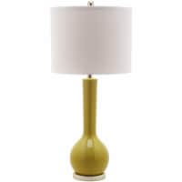 SAFAVIEH Mamie White Candlestick Lamp | Creme |