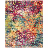 SAFAVIEH Madison Collection MAD425D Fuchsia / Gold Rug 5'-3 X 7'-6