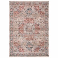 SAFAVIEH Kenitra Collection KRA672A Ivory / Pink Rug 9' x 12'